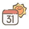 Weather Calendar 앱 아이콘